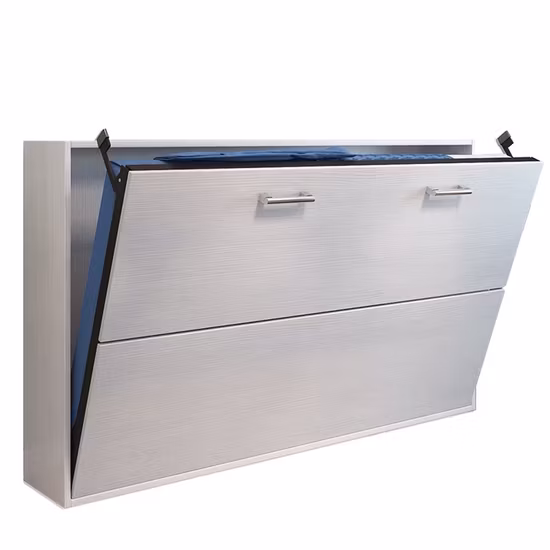 Cama plegable ajustable de la pared del sofá cama del ahorro de espacio del rey elegante caliente del doble de los muebles del dormitorio